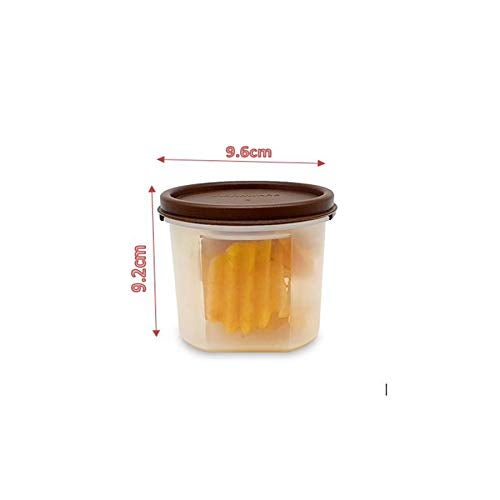 Mahaware Alpha Modular Kitchen Container Set 300ml Set of 6 Brown - Image 5