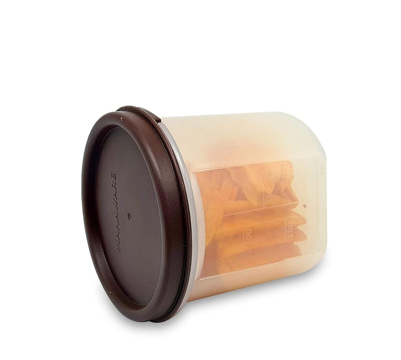 Mahaware Alpha Modular Kitchen Container Set 300ml Set of 6 Brown - Image 3