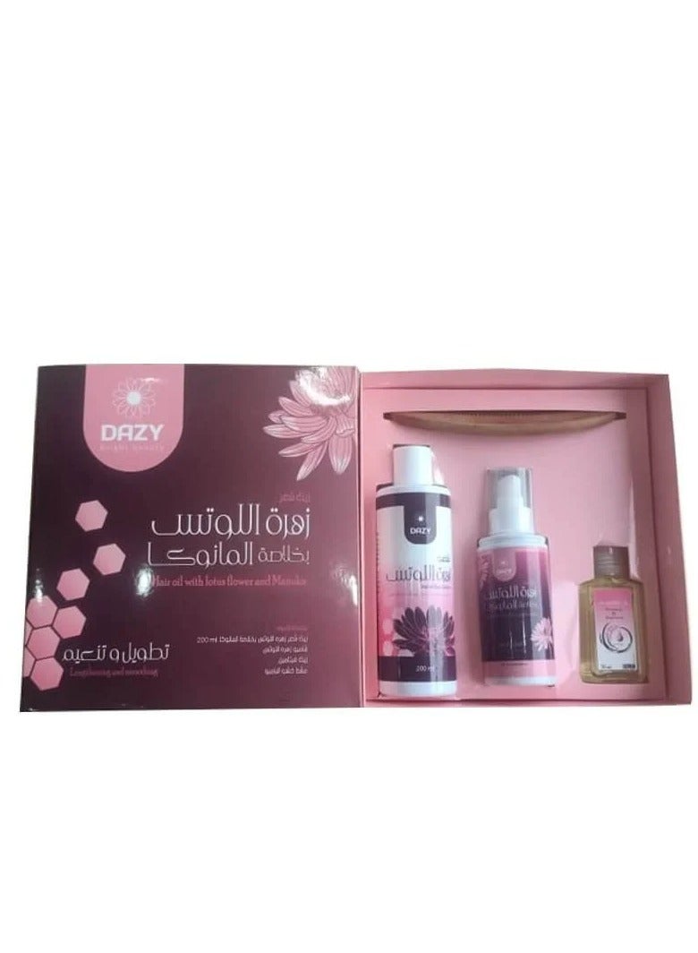 Dazy Dazy Lotus Collection with Manuka Extract 