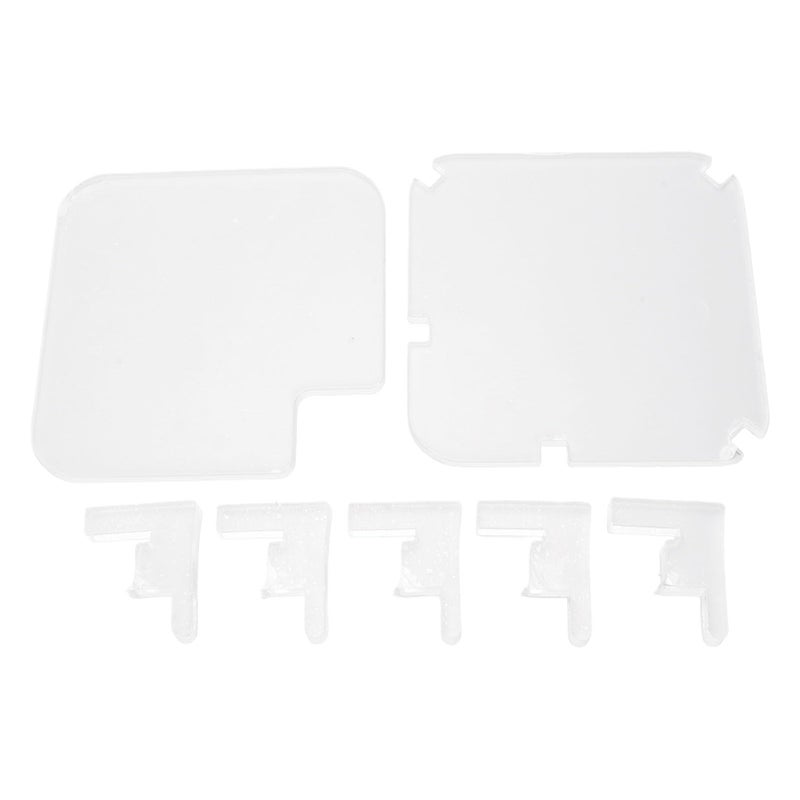 Clear Acrylic Desktop Stand for Mini M4 and Pro 2024 Computer with Cooling Holes - Image 2