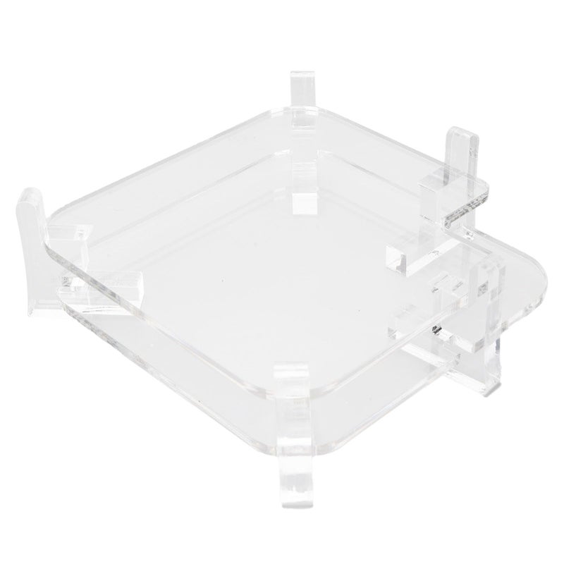 Clear Acrylic Desktop Stand for Mini M4 and Pro 2024 Computer with Cooling Holes - Image 5