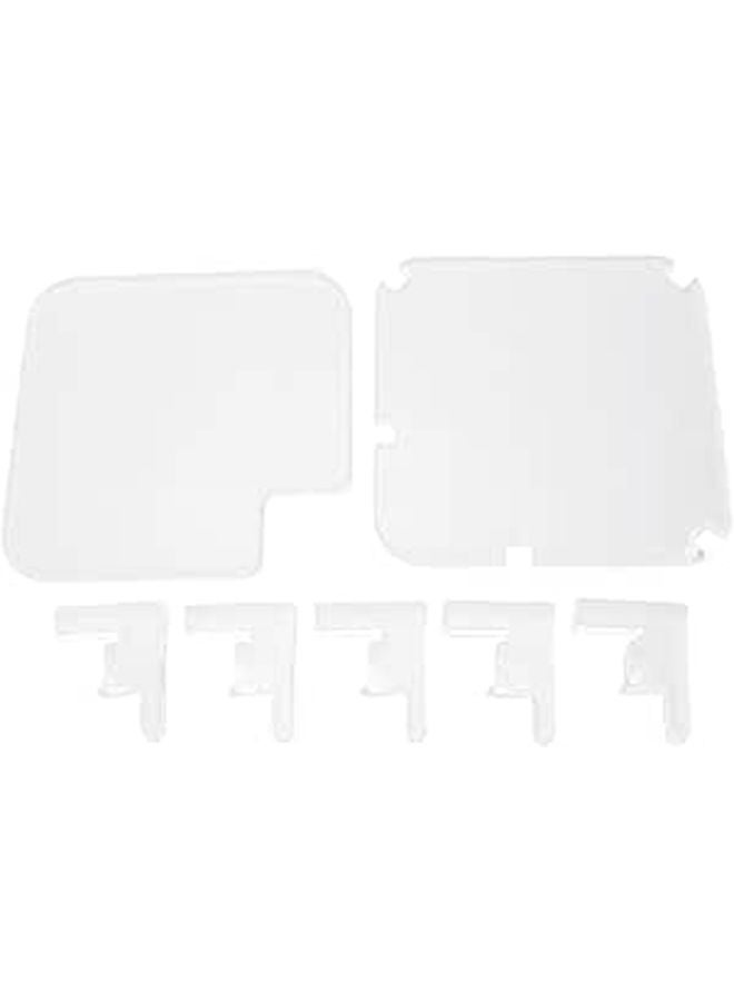 Clear Acrylic Desktop Stand for Mini M4 and Pro 2024 Computer with Cooling Holes - Image 1
