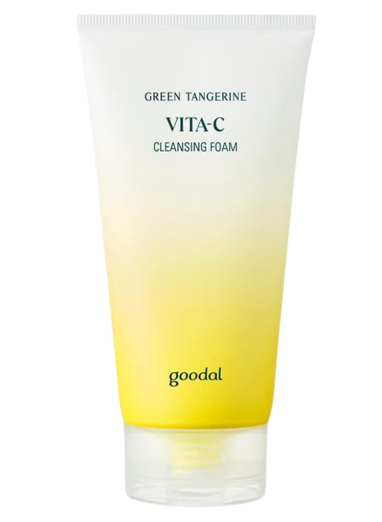 GOODAL Dull Skin & Dark Spot Solution – Goodal Green Tangerine Vita C Brightening Cleansing Foam 150ml - Image 1