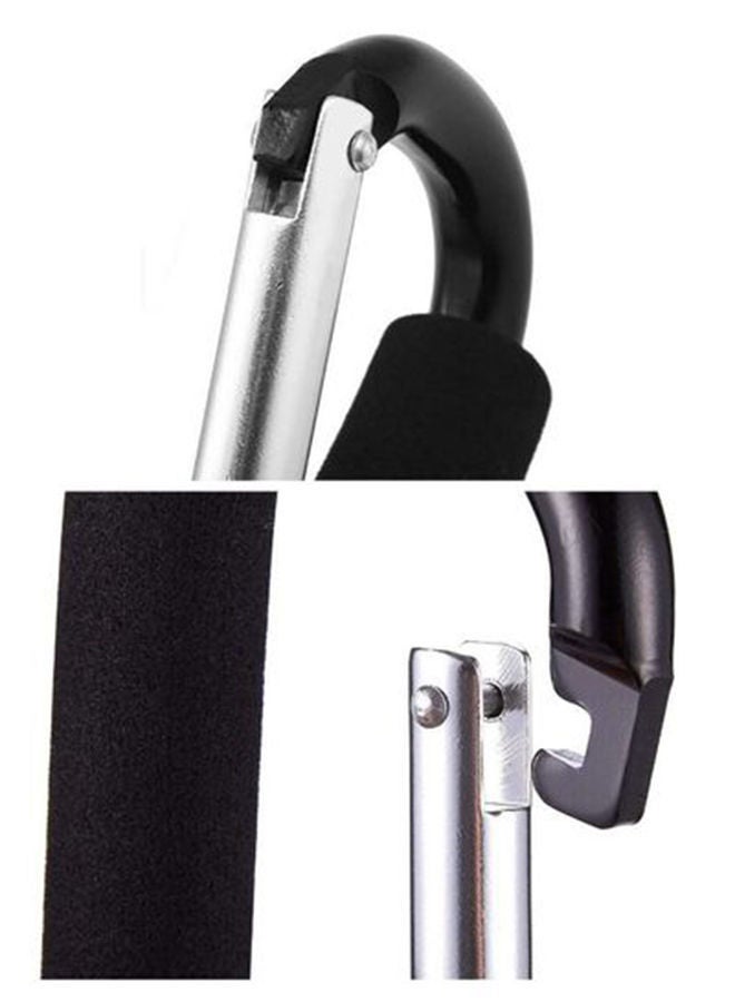 NIBEMINENT 3-Piece Soft High-Strength Convenient Stroller Hook Hanger Organizer Set - Image 3