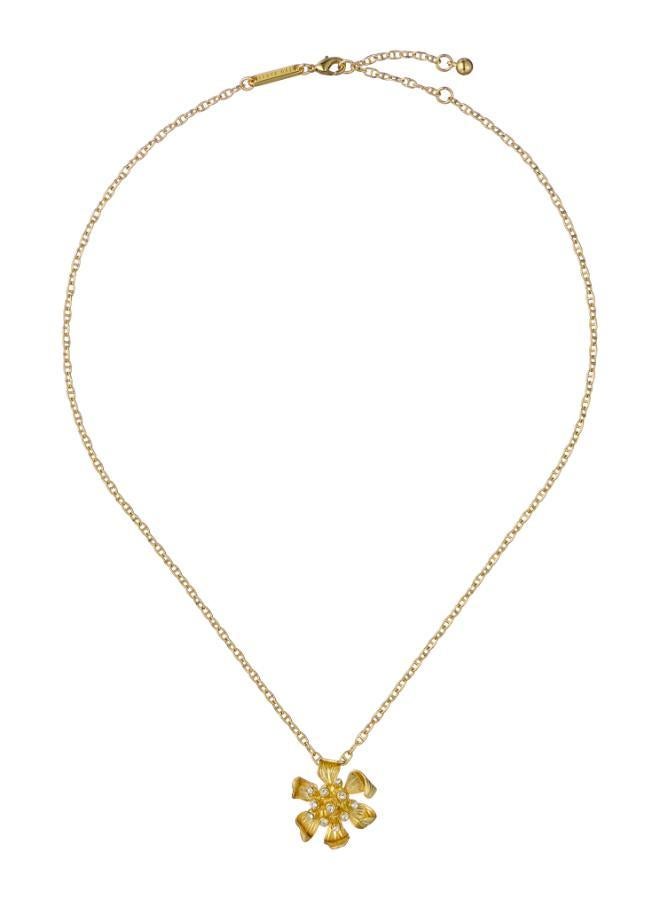 Ted Baker FURINA: Furled Flower Pendant Necklace - Image 1