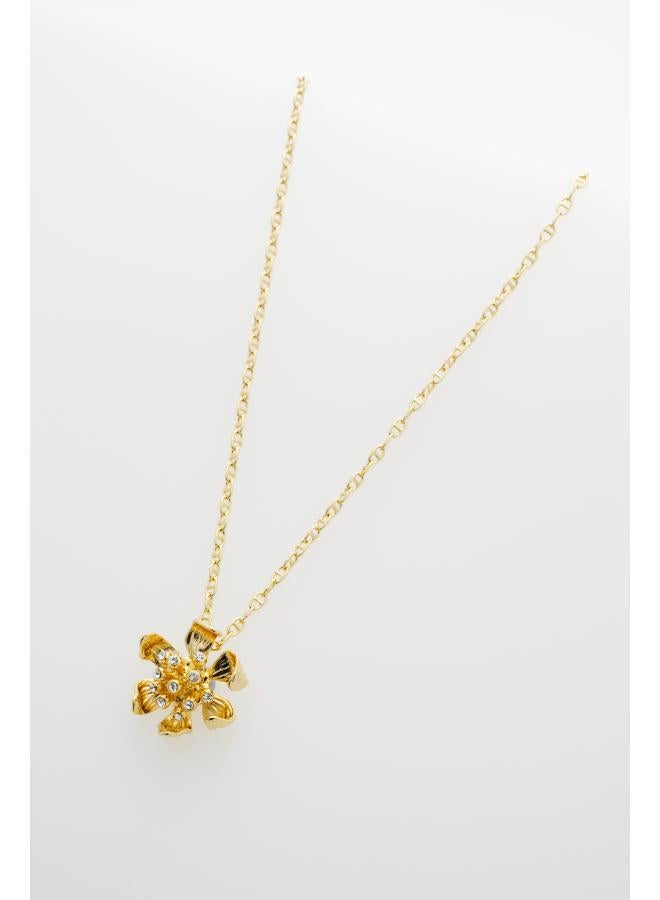 Ted Baker FURINA: Furled Flower Pendant Necklace - Image 3