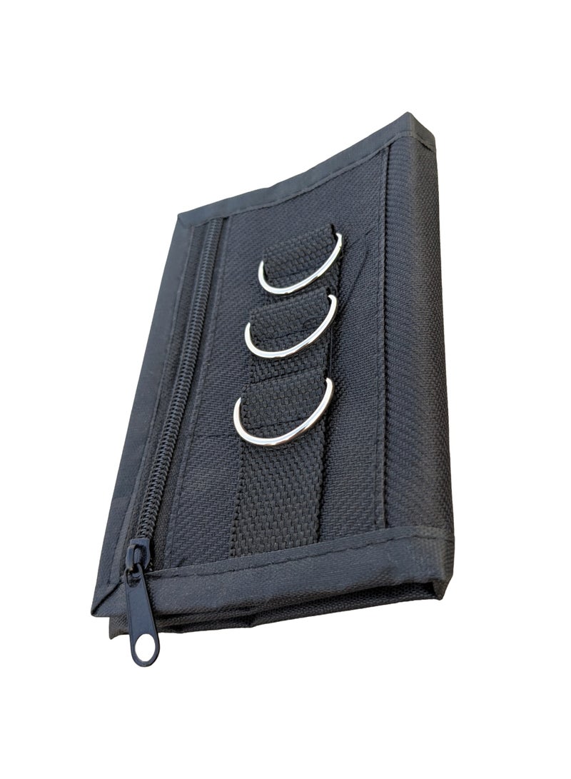 محفظة من الجينز كلاسكية بلمسة شبابية | مثالية للاستخدام اليومي والسفر | متعددة الجيوب وخفيفة الوزن - Image 1