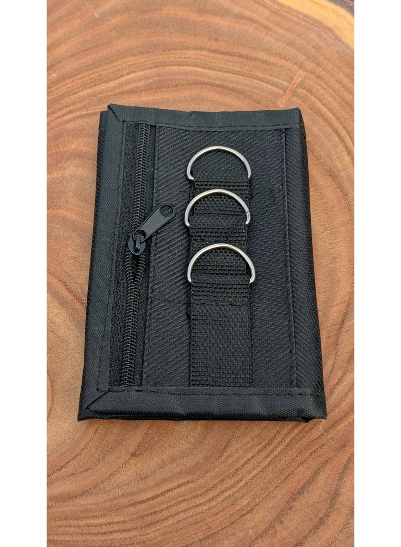 محفظة من الجينز كلاسكية بلمسة شبابية | مثالية للاستخدام اليومي والسفر | متعددة الجيوب وخفيفة الوزن - Image 2