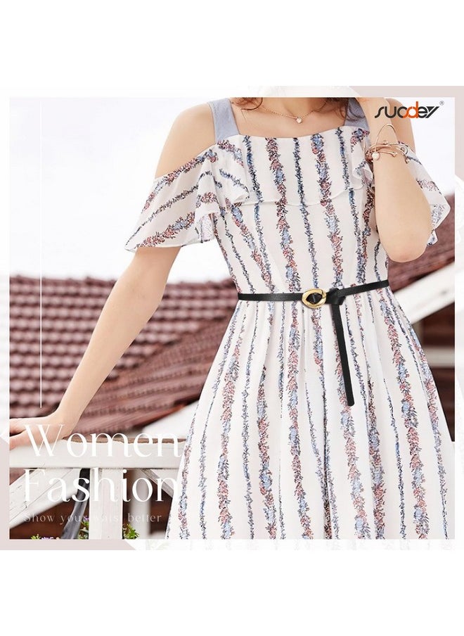 Thin Belt For Women, Fashion Waist Belt For Dress Shirt, Adjustable Knot Skinny Belt Black - pzsku/Z9306A42D21B11BFF9627Z/45/_/1735566817/149e862b-a9e1-4b4d-b7c4-b4bd76d59efa