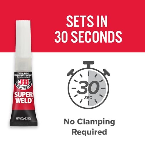 JB WELD لاصق J-B Weld 33102 SuperWeld - أنابيب لاصق سوبر 2 جرام - Image 4