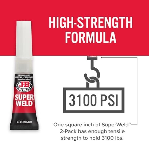 JB WELD لاصق J-B Weld 33102 SuperWeld - أنابيب لاصق سوبر 2 جرام - Image 2