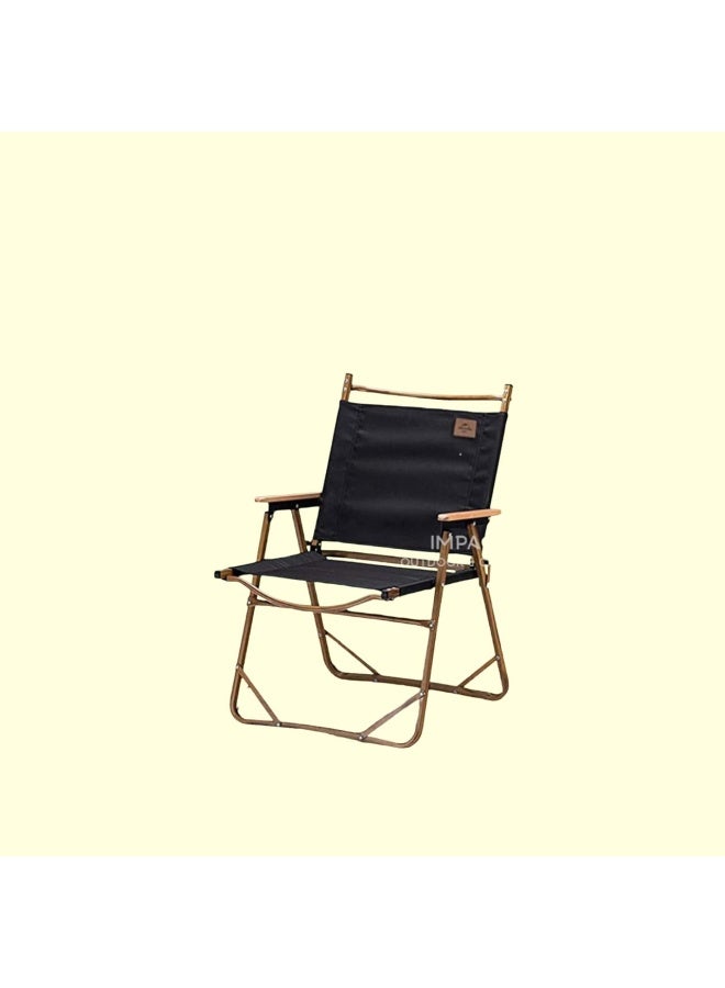 Naturehike Mw02 Outdoor Folding Chair | Aluminum Alloy, Lightweight Camping Chair | Supports 265 Lbs, Foldable, Easy To Store | Walnut Color - Image 1
