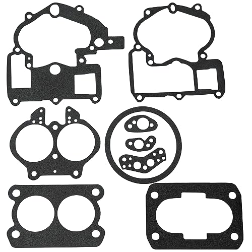 SeaEagles Marine Carburetor Repair Rebuild Kit For Mercruiser Mercury Marine 3.0L 4.3L 5.0L 5.7L 3302-804844002# 1389-9562A1 1389-9563A1 1389-9564A1 1389-9670A2 1389-806077A2 1389-806078A2 with FLOAT - Image 2