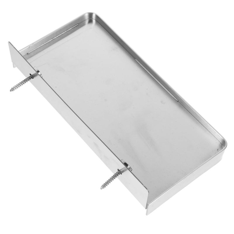 Stainless Steel Wall Mount Phone Shelf Bathroom Floating Organizer Holder - Image 2