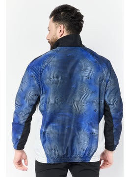 adidas Originals Men Sportswear Fit Long Sleeve Outdoor Windbreaker Jacket, Multicolor  - Image 3