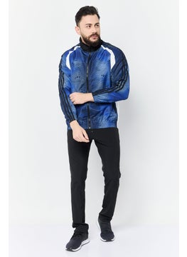adidas Originals Men Sportswear Fit Long Sleeve Outdoor Windbreaker Jacket, Multicolor  - Image 4