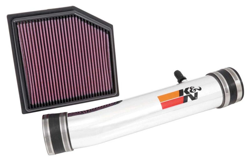 K+N K&N Cold Air Intake System: High-Flow Air Filter, Increase Performance & Acceleration: Compatible with 2005-2024 Lexus: GS250, GS350, IS250, IS350, RC350, 69-8704TP - Image 1