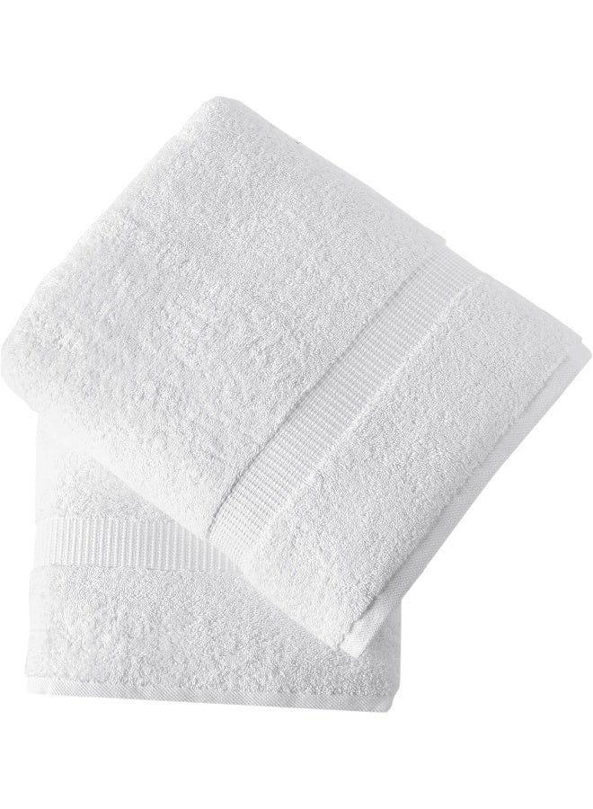 SALBAKOS  Premium Jumbo Bath Sheet 2 Pack 100 Turkish Cotton Absorbent  Ultra Comfy Bath Towel Sheets for Hotels  Spa  35x70 White - Image 4
