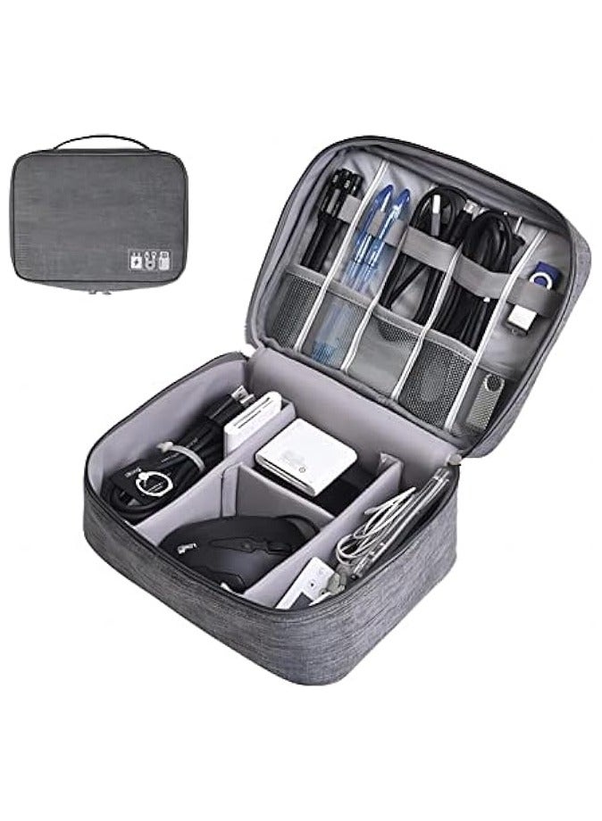 Cool Baby Electronic Accessory Bag Travel Cable Organizer Universal Waterproof Portable Cable Organizer for Adapter Memory Cards USB Cable - Image 1