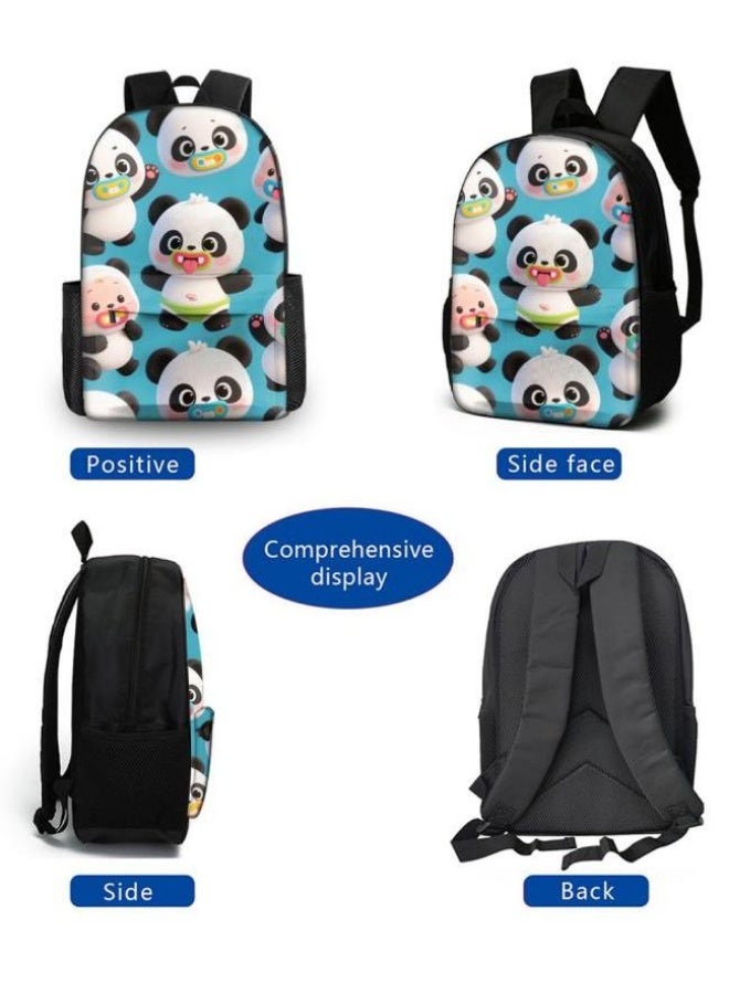 Bright Li Fire Cute cartoon bag set | shoulder + handbag + stationery bag | school season/holiday gift hot recommendation  - Image 3