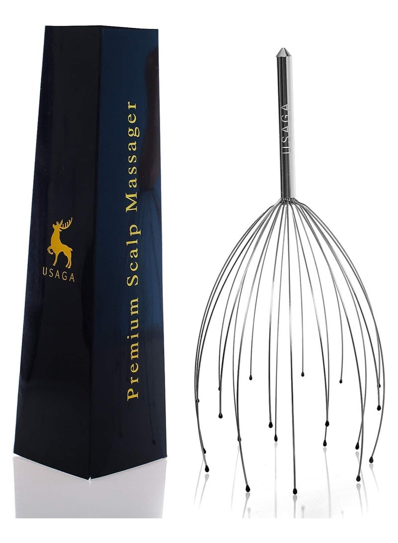 USAGA USAGA 20 Fingers Head Massager Scalp Massager Head Scratcher for Head Body Relaxing
