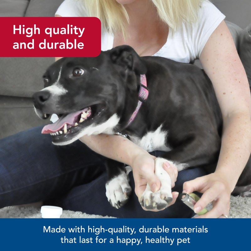 Coastal Pet - Safari Guillotine Dog Nail Trimmer - Double-Bladed Guillotine Style Dog Nail Trimmers - Owner-Friendly Vinyl Grip - for Medium to Large Dogs - Large (5" L x 3" W) - Image 4