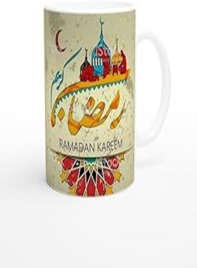 Creative Printed Mug Ramadan With Special Design -10 (white mug) 