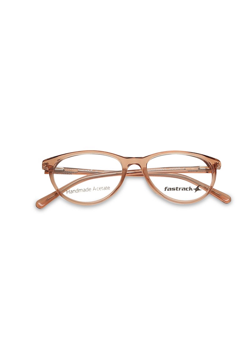 fastrack Orange Cateye  Rimmed Eyeglasses  - Image 5