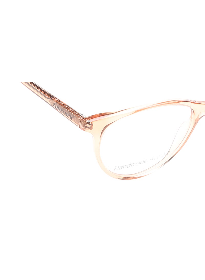 fastrack Orange Cateye  Rimmed Eyeglasses  - Image 4