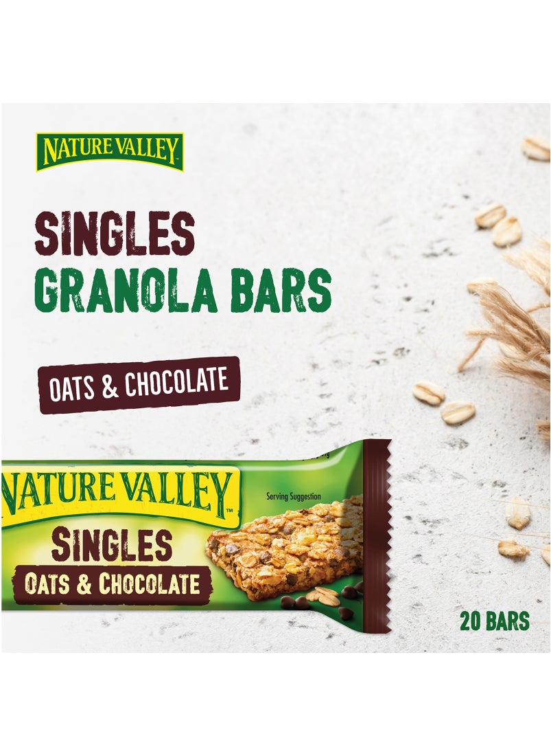 Nature Valley Oats And Chocolate Granola Bar 20 Pieces 420g  - Image 2
