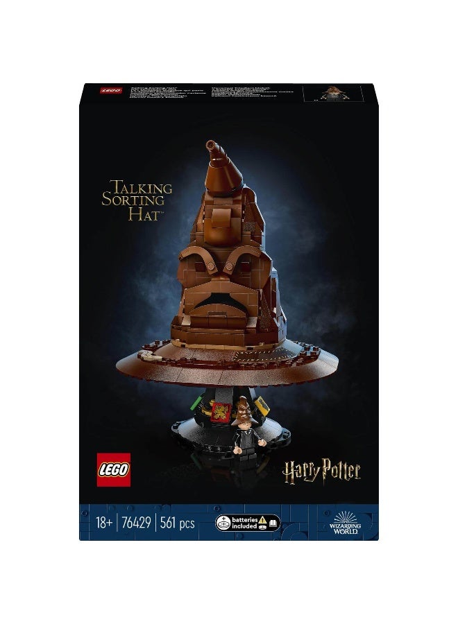LEGO Harry Potter Talking Sorting Hat 76429 Building Toy Set - Image 2