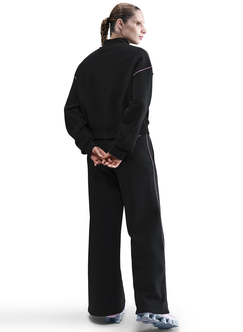 كنزة صوفية نسائية بياقة عالية من نايك فينيكس