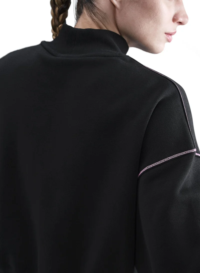 Nike  Nsw Phoenix Fleece Mock Neck Pullover Sweatshirt for Women | Best Price UAE