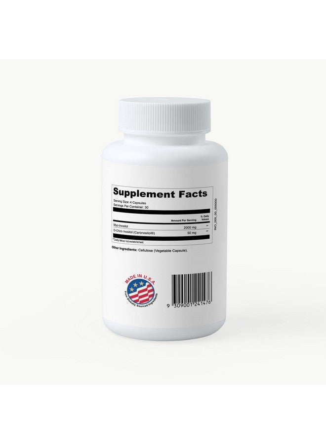 Generic PCOS Queen Pure 40:1 Inositol - Myo + D-Chiro Inositol Supplement - for Women with Fertility, Skin, & Menstrual Cycle Needs - 1 Bottle  - Image 2
