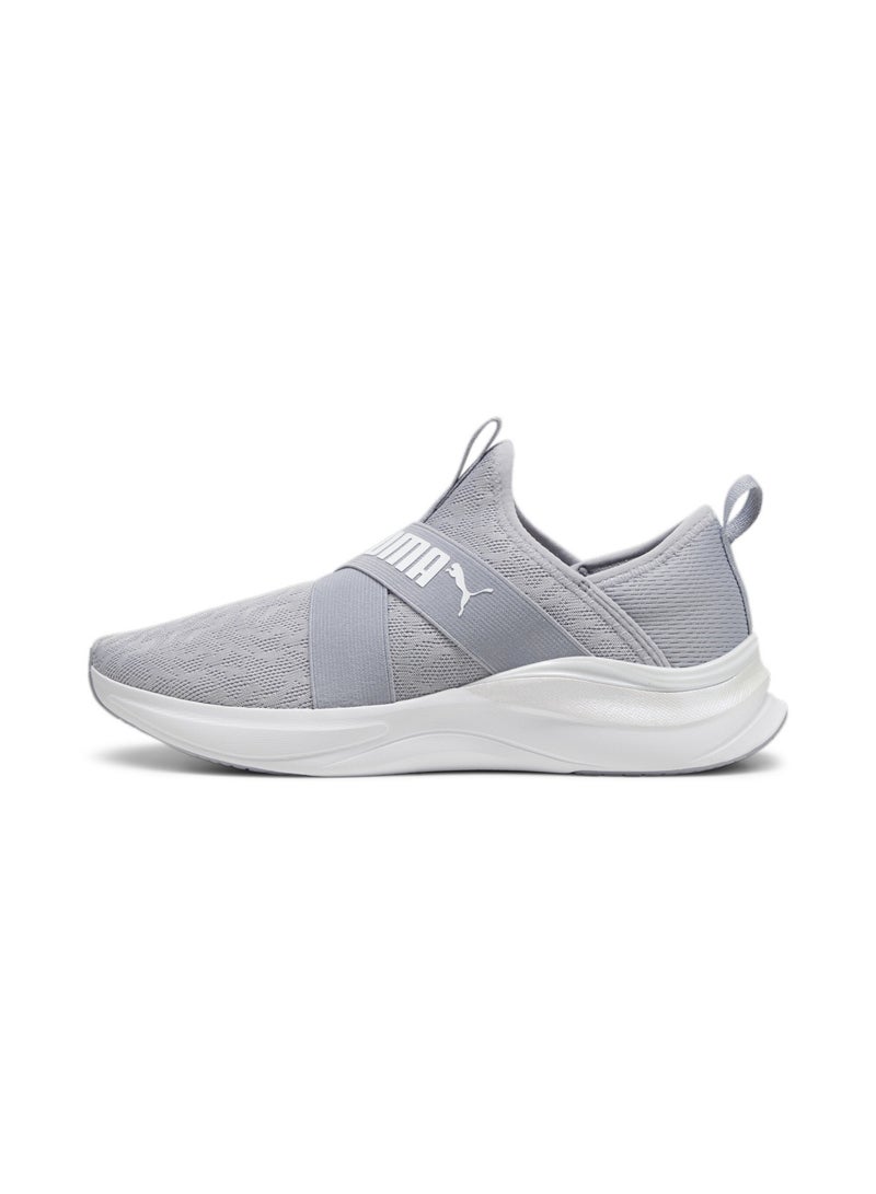 PUMA SOFTRIDE Harmony Slip Meta Womens Grey Running Shoe - Image 1