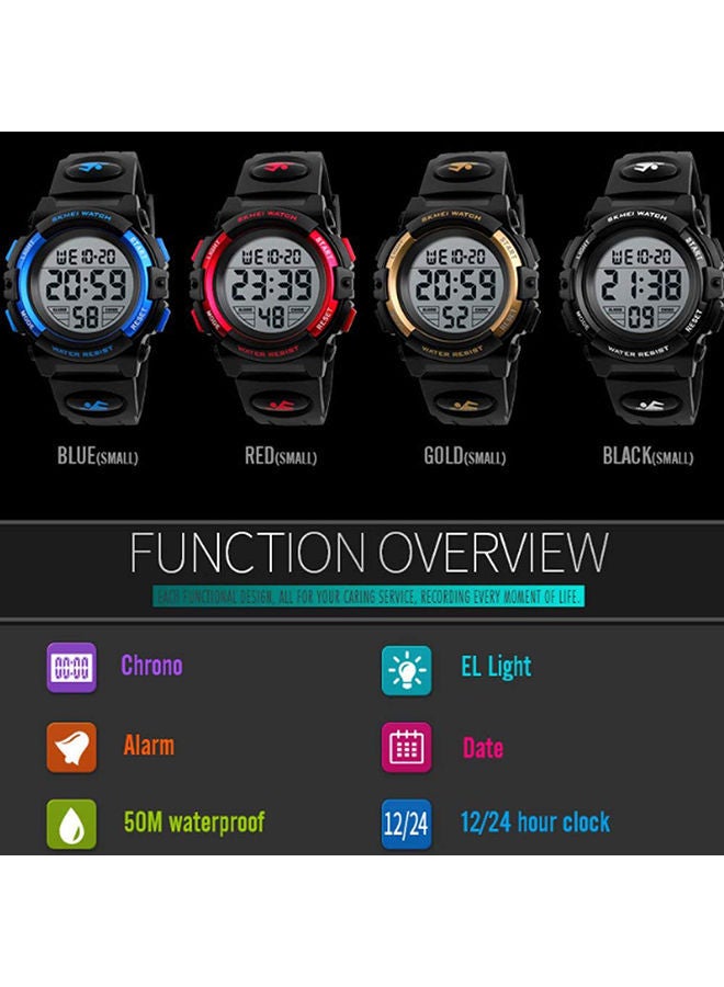NIBEMINENT Boys' Silicone Digital Watch 1838 - Image 5