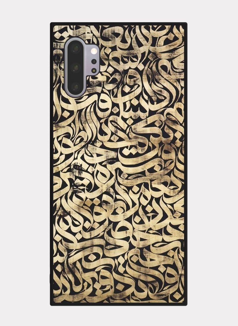 PXLAAT Samsung Galaxy Note 10 Plus case cover Arabic Font - Image 1