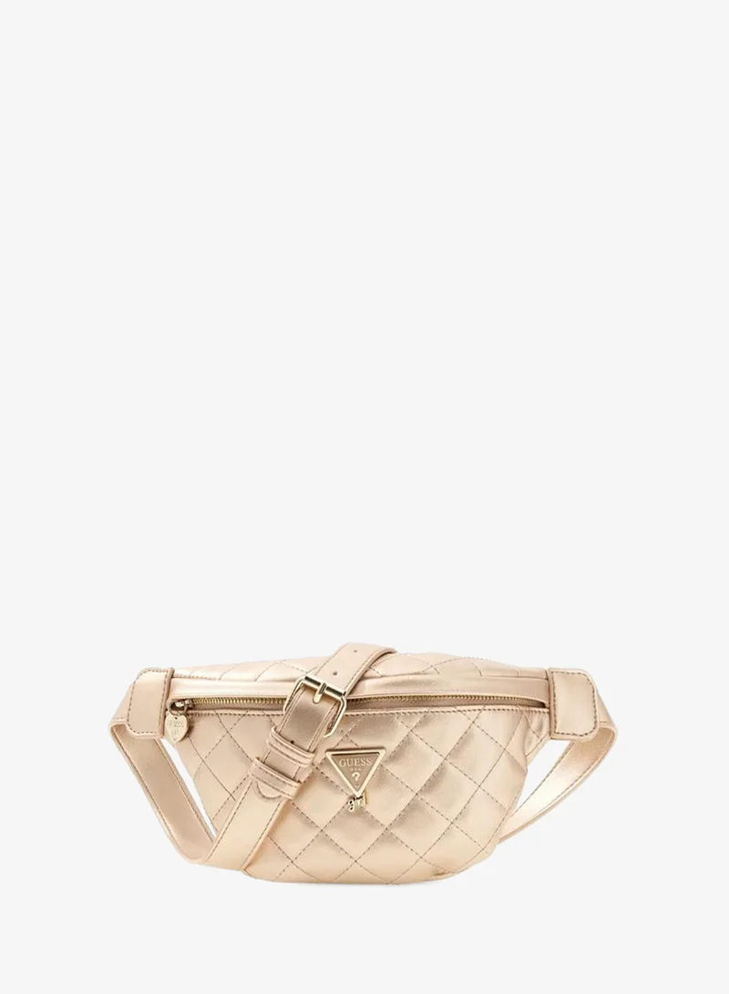 GUESS Youth Logo Quilted Waist Bag