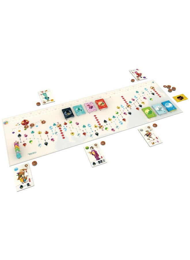 فونفورج Tokaido: Base Game 10Th Anniversary Edition - لعبة لوحية للاستكشاف والمغامرة والسفر في اليابان، للأعمار من 8 سنوات فما فوق، من 2 إلى 5 لاعبين، 45 دقيقة  - Image 4