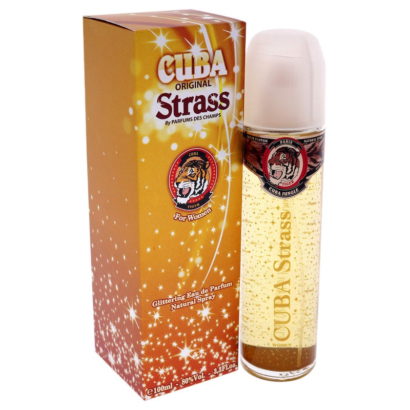 Cuba Strass Tiger by Fragluxe Eau De Parfum Spray 3.4 oz for Women - Image 4
