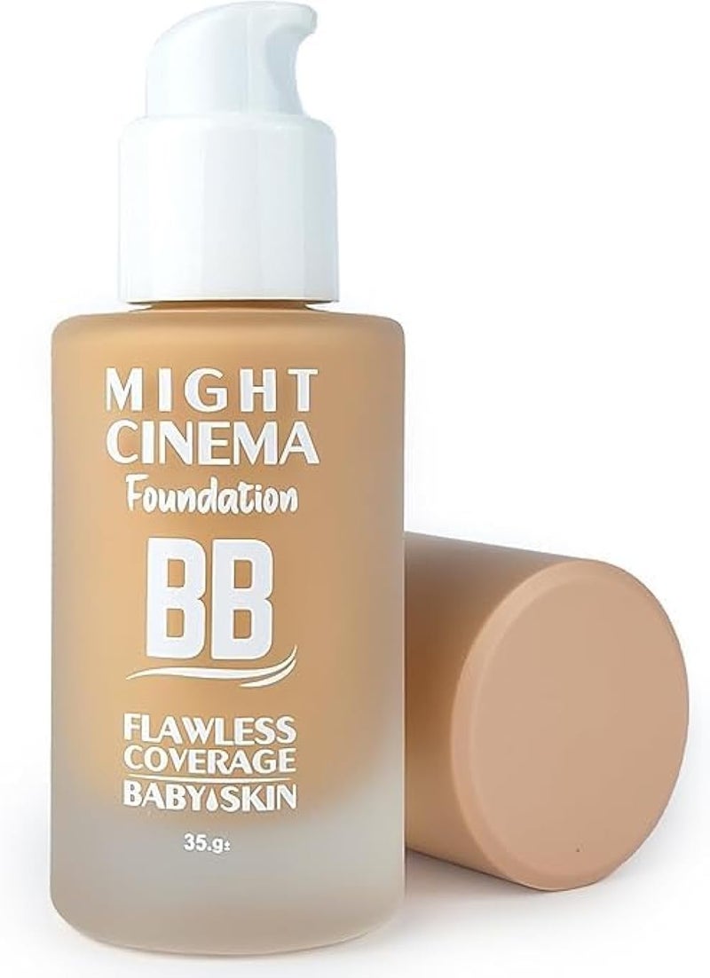 BB Cream Foundation, Flawless Coverage, Smooth Skin, 35g (104) - Image 1