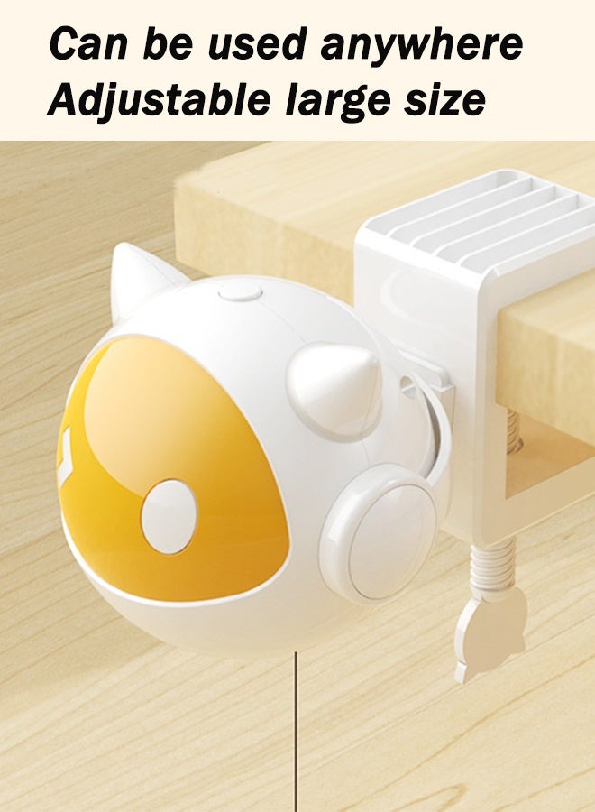 Interactive Cat Toys for Indoor Cats, Electronic Cat Toy Lifting Ball, Automatic Self Play Moving Cat Space Ball Toys for Small & Medium Kitty, Hangable Smart Kitten Toy - Image 3