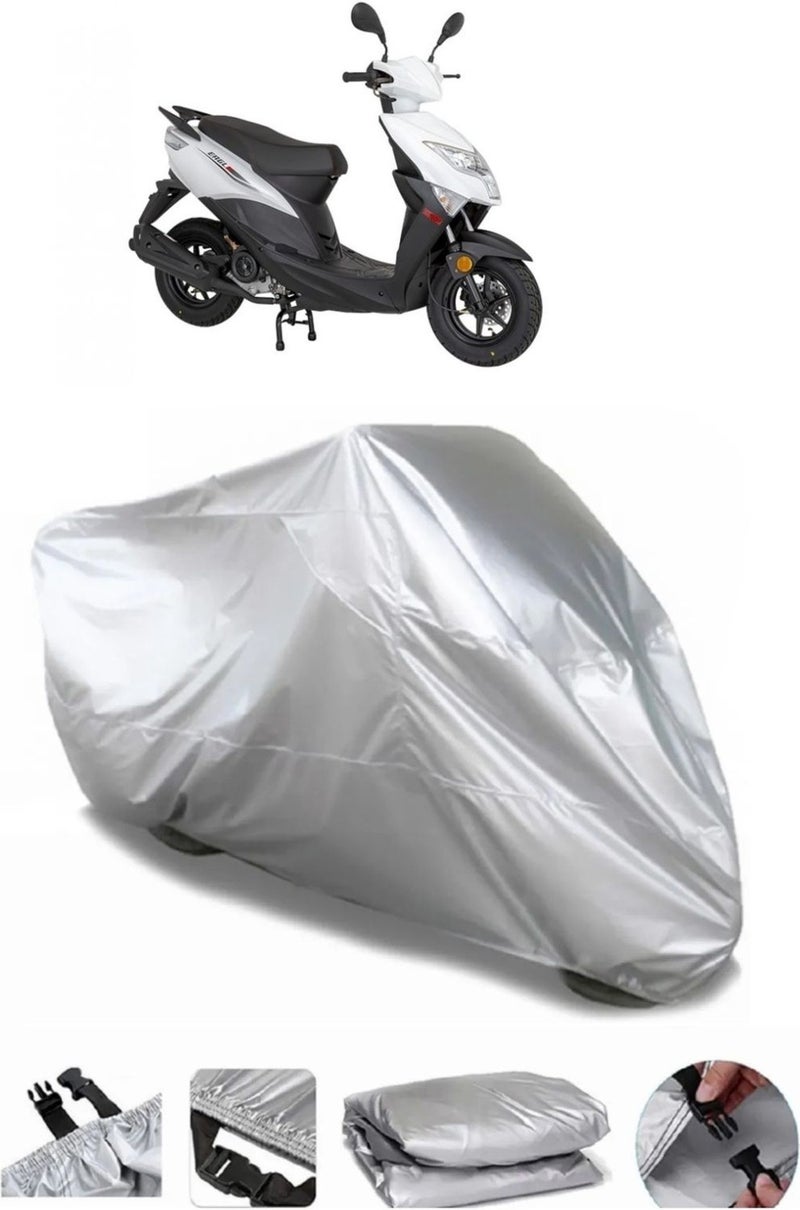 Mondial 50 Eagle Grey Waterproof Motorcycle Canvas Premium