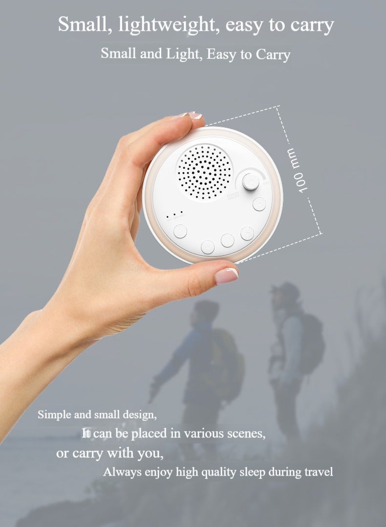 White Noise Machine Sleep Therapy Sound 26 High Fidelity Soothing Sounds Sleeping Helper Insomnia Physiotherapy Instrument Timer & Memory Function - Image 5