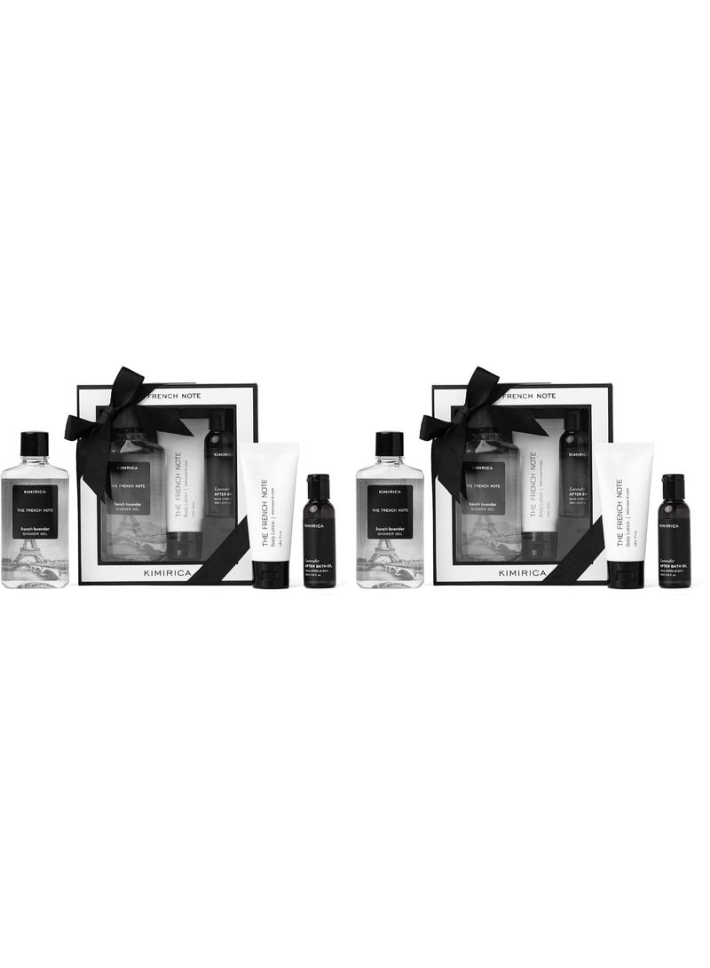 Kimirica Gift Set luxury lavender gift box for Men & Women Set of 3 (Pack of 2) - Image 1