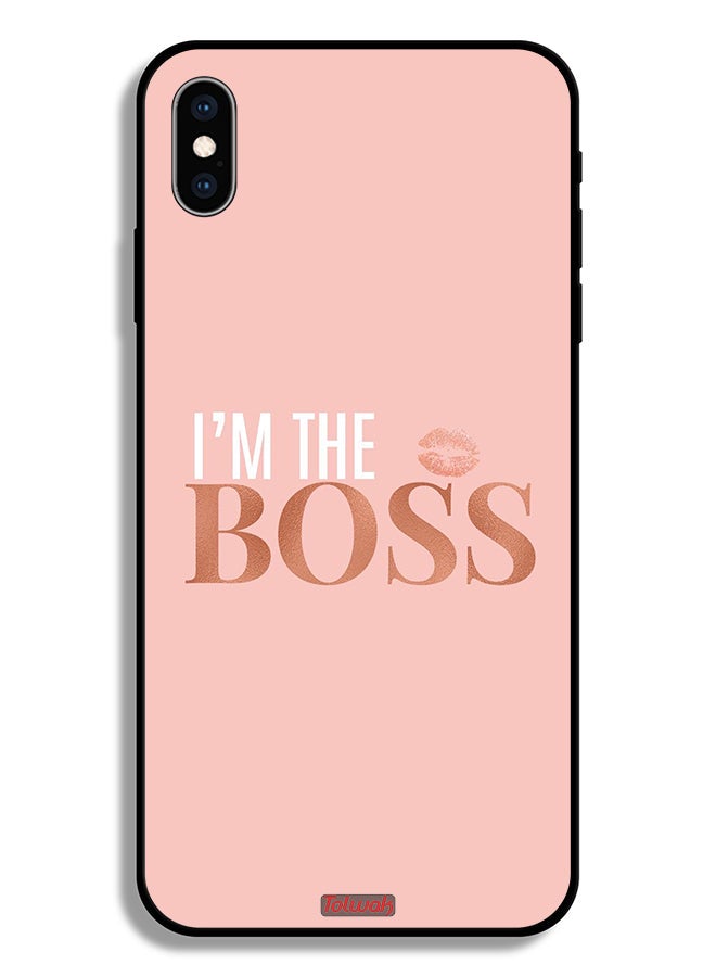 Tolwak Apple iPhone XS Max Protective Case I Am The Boss - Image 2