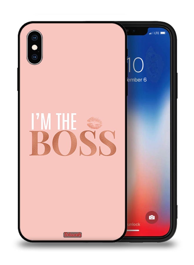 Tolwak Apple iPhone XS Max Protective Case I Am The Boss - Image 1
