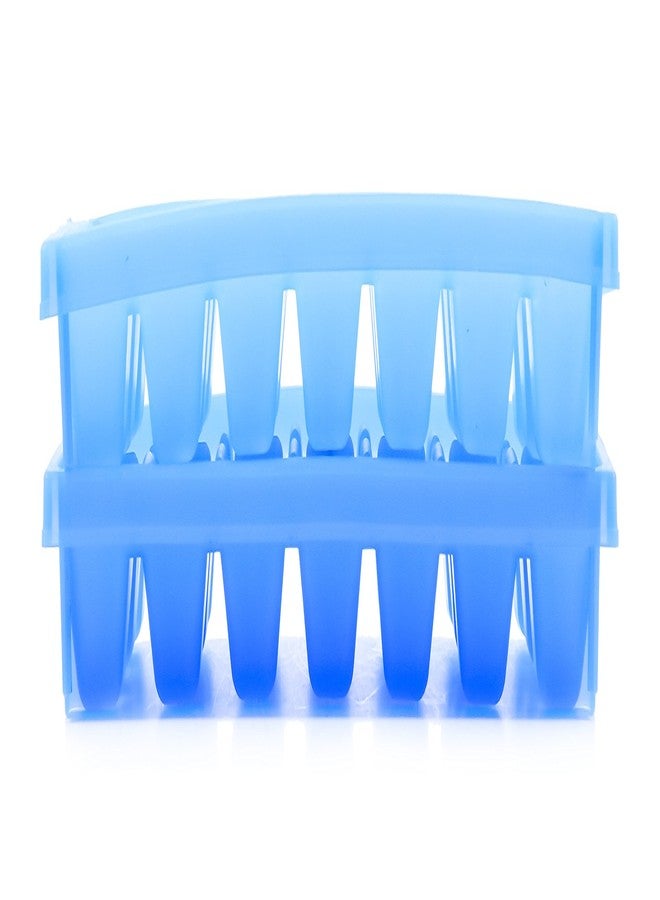 Camco Stackable Miniature Ice Cube Tray for Compact Spaces, 2-Pack (44100), Blue - Image 3