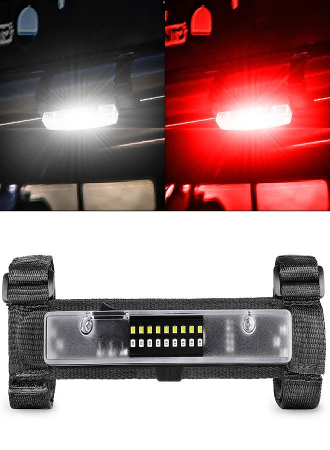 Rfroad Lighting UTV Interior Light, Universal Roll Bar Mount LED Light UTV Dome Light Utility Roll Cage Light for UTV Polaris RZR ATV Can-Am Kawasaki Truck Car Off Road Cab - White/Red - Image 1