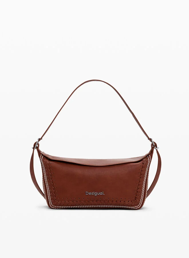 DESIGUAL Bag With Braided Details